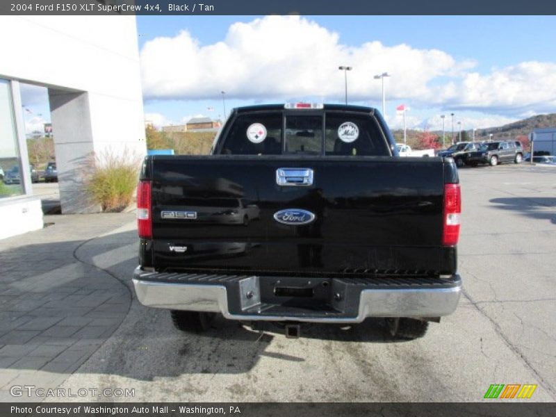 Black / Tan 2004 Ford F150 XLT SuperCrew 4x4