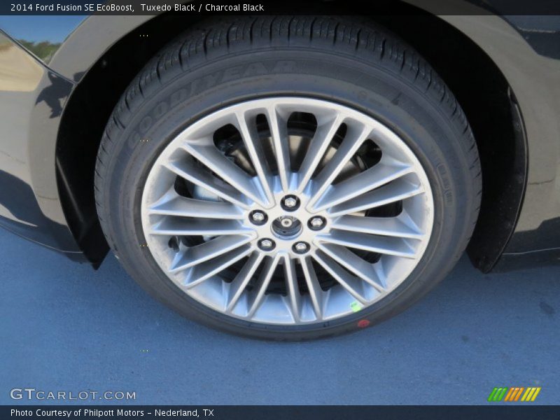 Tuxedo Black / Charcoal Black 2014 Ford Fusion SE EcoBoost
