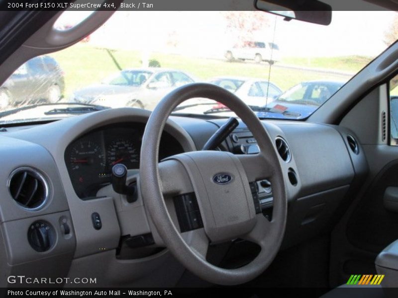 Black / Tan 2004 Ford F150 XLT SuperCrew 4x4