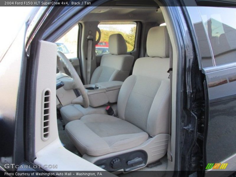 Black / Tan 2004 Ford F150 XLT SuperCrew 4x4