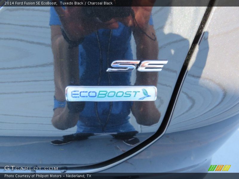 Tuxedo Black / Charcoal Black 2014 Ford Fusion SE EcoBoost