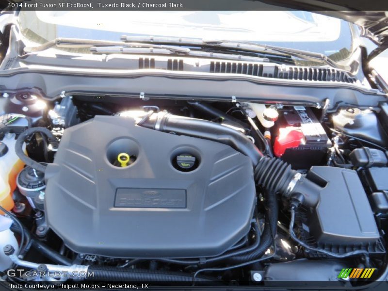 Tuxedo Black / Charcoal Black 2014 Ford Fusion SE EcoBoost