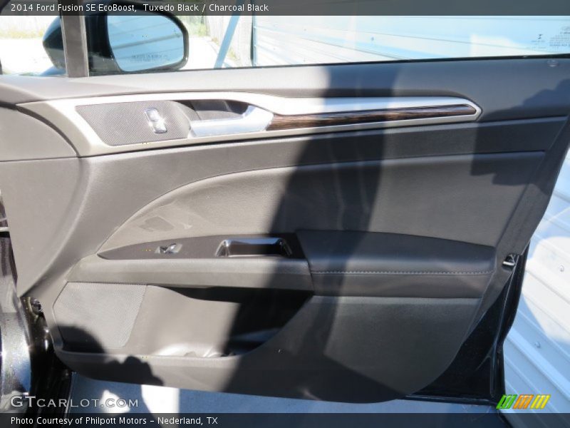 Tuxedo Black / Charcoal Black 2014 Ford Fusion SE EcoBoost