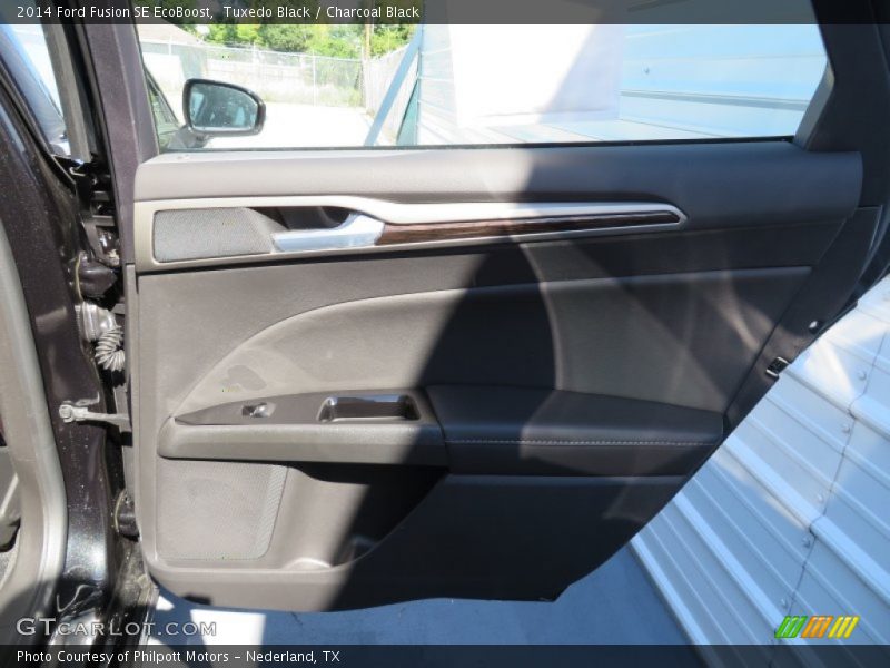 Tuxedo Black / Charcoal Black 2014 Ford Fusion SE EcoBoost
