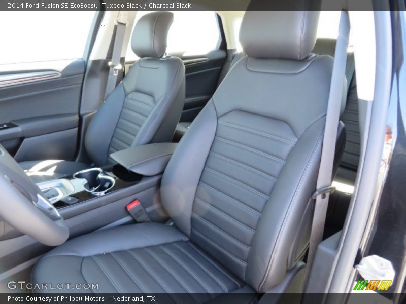 Tuxedo Black / Charcoal Black 2014 Ford Fusion SE EcoBoost