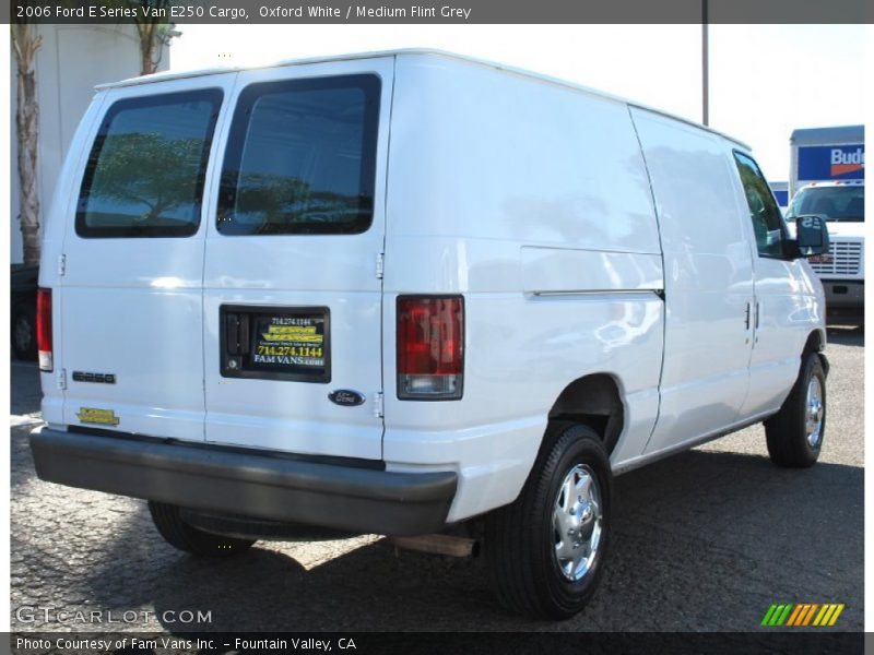 Oxford White / Medium Flint Grey 2006 Ford E Series Van E250 Cargo