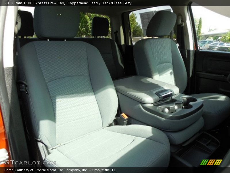 Copperhead Pearl / Black/Diesel Gray 2013 Ram 1500 Express Crew Cab