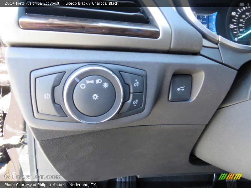 Tuxedo Black / Charcoal Black 2014 Ford Fusion SE EcoBoost