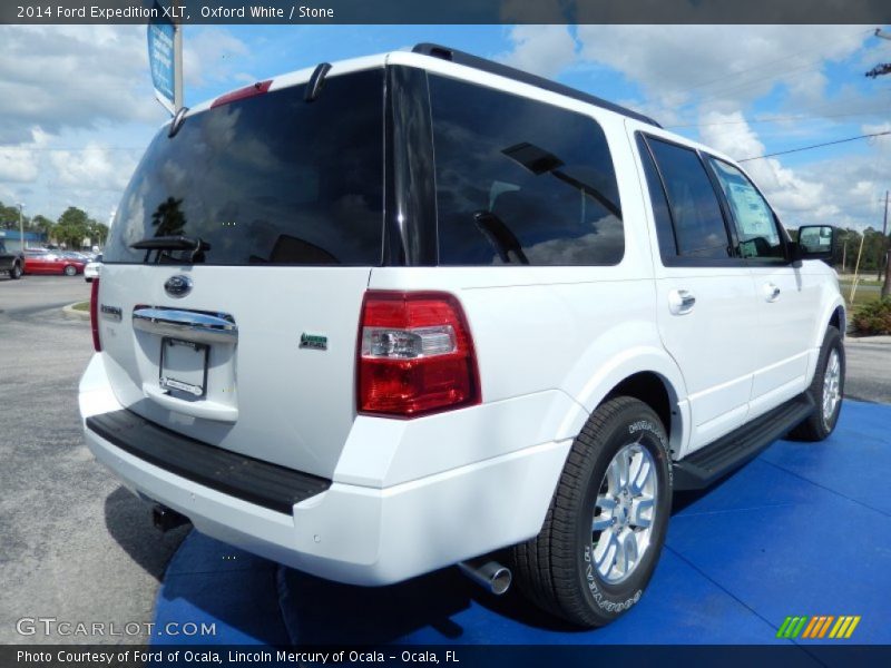 Oxford White / Stone 2014 Ford Expedition XLT