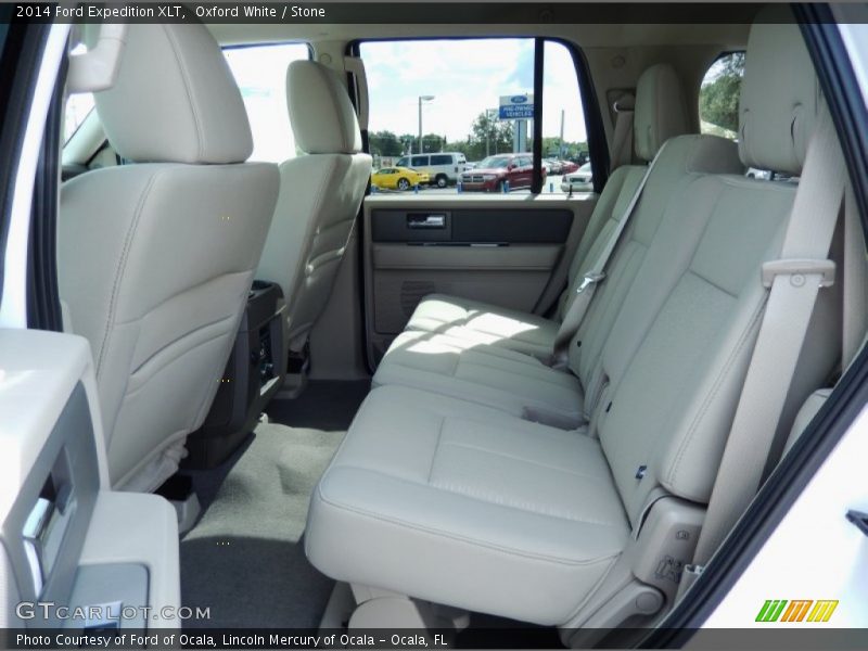 Rear Seat of 2014 Expedition XLT