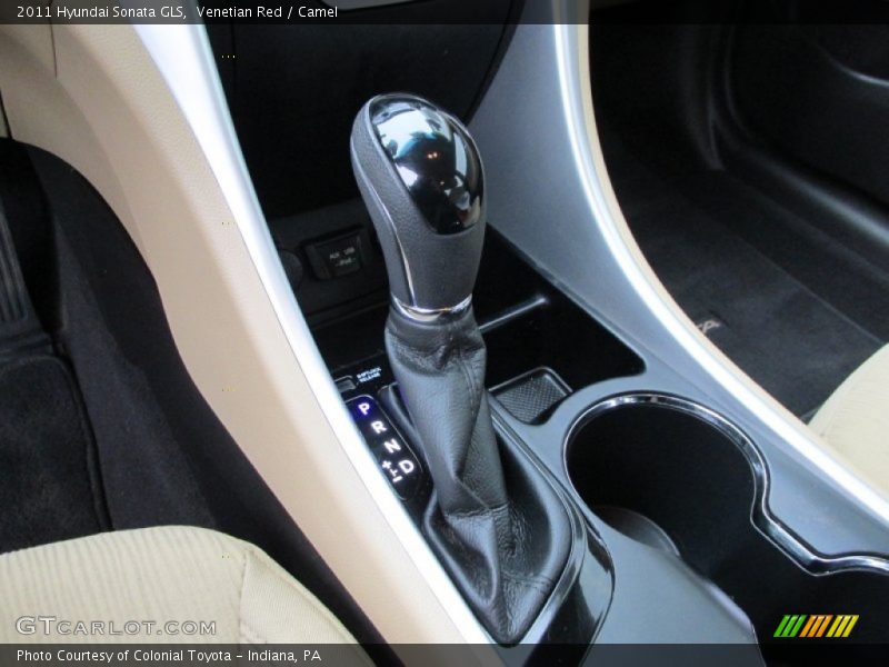 Venetian Red / Camel 2011 Hyundai Sonata GLS