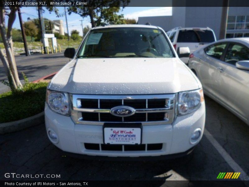 White Suede / Camel 2011 Ford Escape XLT