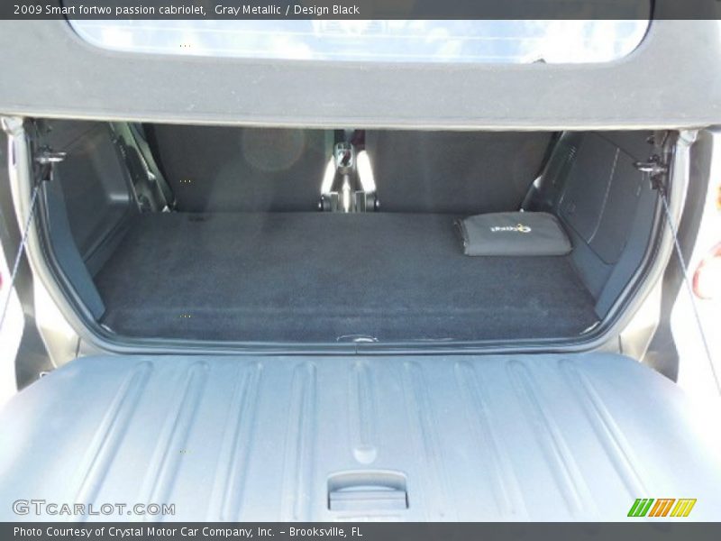 Gray Metallic / Design Black 2009 Smart fortwo passion cabriolet