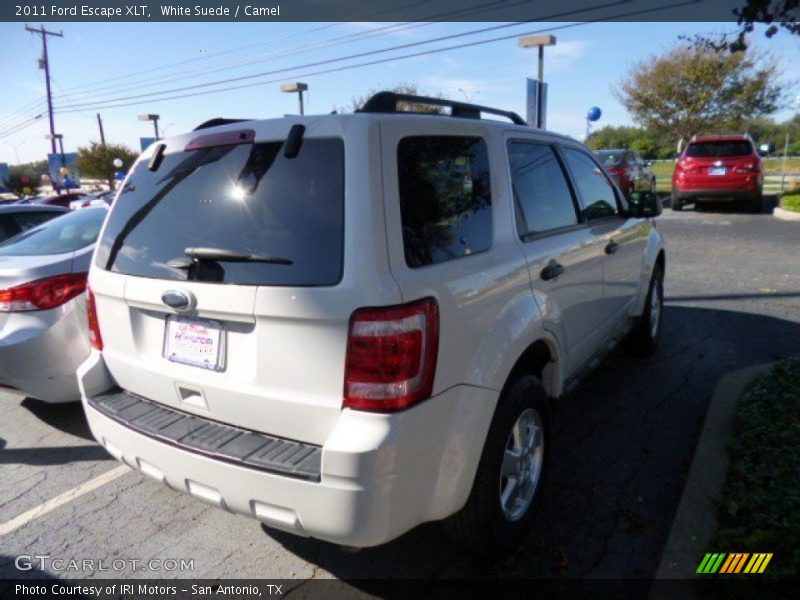 White Suede / Camel 2011 Ford Escape XLT