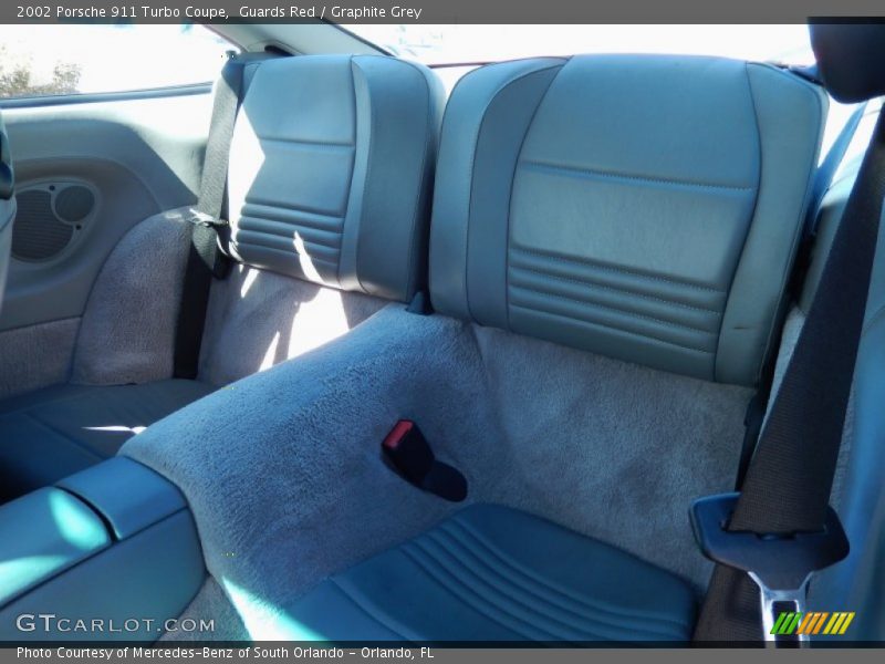 Guards Red / Graphite Grey 2002 Porsche 911 Turbo Coupe
