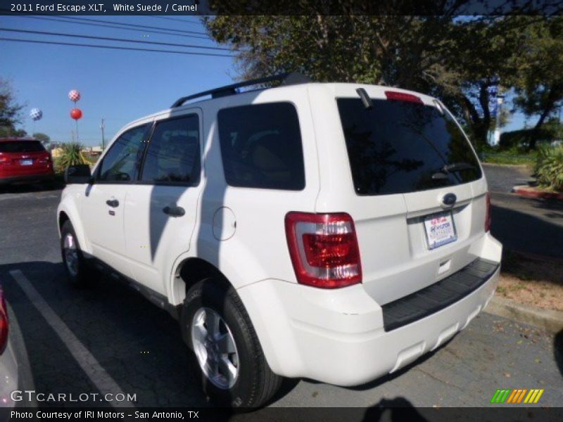 White Suede / Camel 2011 Ford Escape XLT