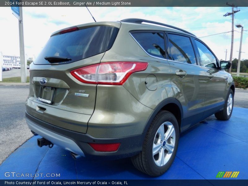 Ginger Ale / Medium Light Stone 2014 Ford Escape SE 2.0L EcoBoost
