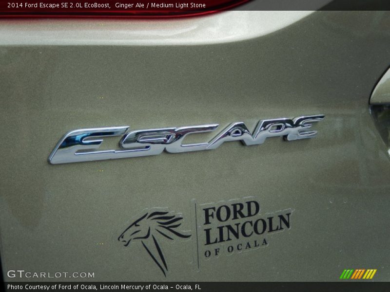 Ginger Ale / Medium Light Stone 2014 Ford Escape SE 2.0L EcoBoost