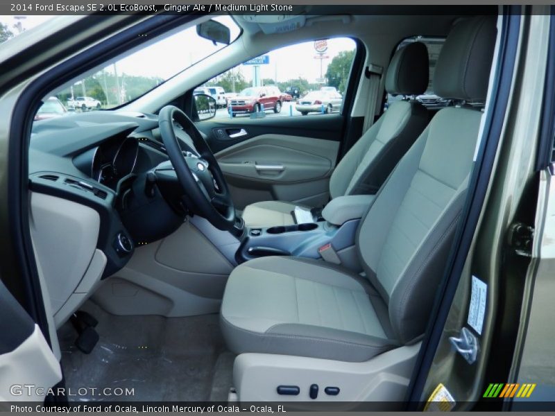 Ginger Ale / Medium Light Stone 2014 Ford Escape SE 2.0L EcoBoost