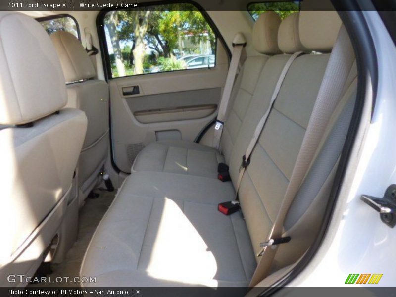 White Suede / Camel 2011 Ford Escape XLT