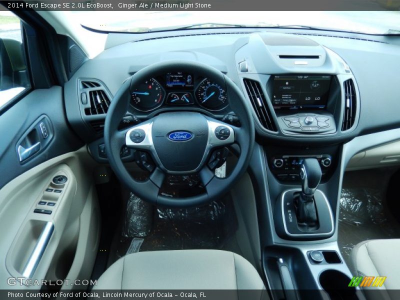Ginger Ale / Medium Light Stone 2014 Ford Escape SE 2.0L EcoBoost