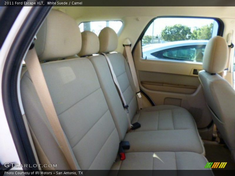 White Suede / Camel 2011 Ford Escape XLT