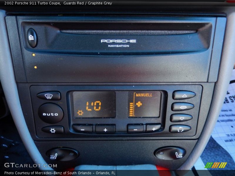 Guards Red / Graphite Grey 2002 Porsche 911 Turbo Coupe