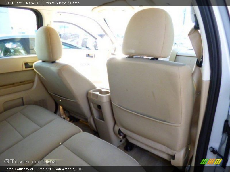 White Suede / Camel 2011 Ford Escape XLT