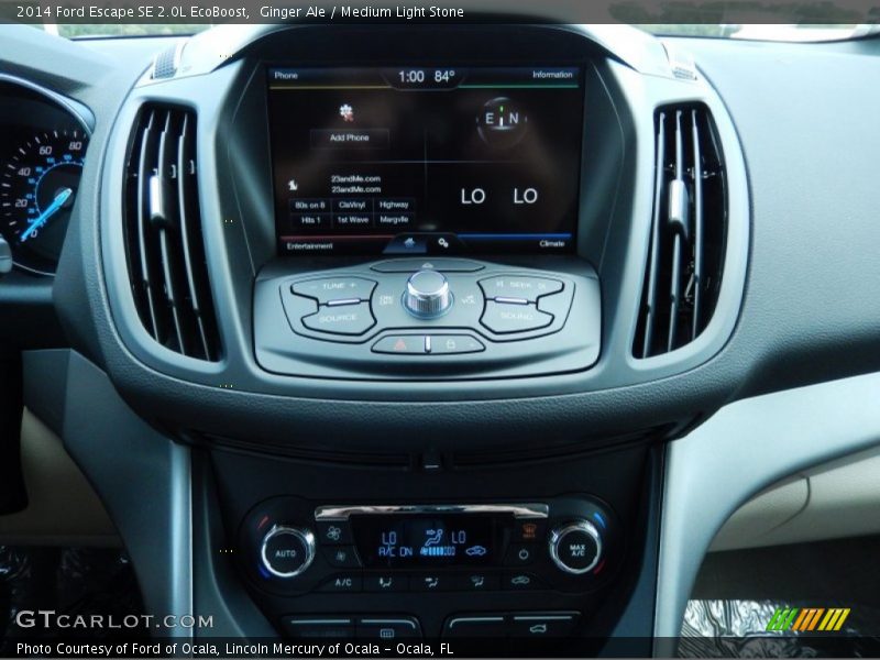 Ginger Ale / Medium Light Stone 2014 Ford Escape SE 2.0L EcoBoost