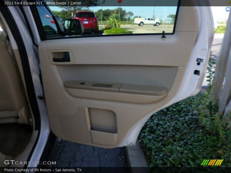 White Suede / Camel 2011 Ford Escape XLT