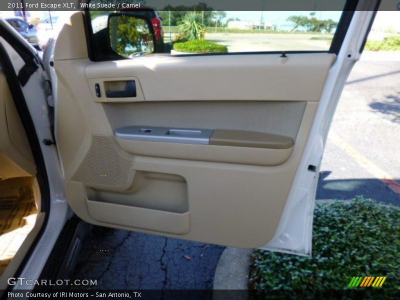 White Suede / Camel 2011 Ford Escape XLT