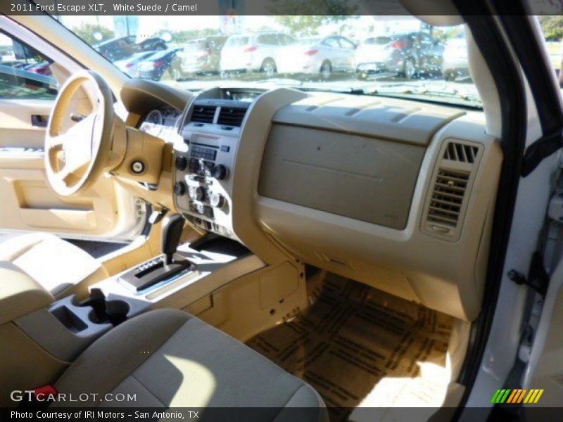 White Suede / Camel 2011 Ford Escape XLT