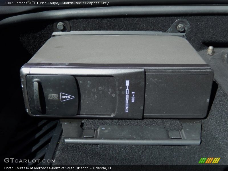 Guards Red / Graphite Grey 2002 Porsche 911 Turbo Coupe