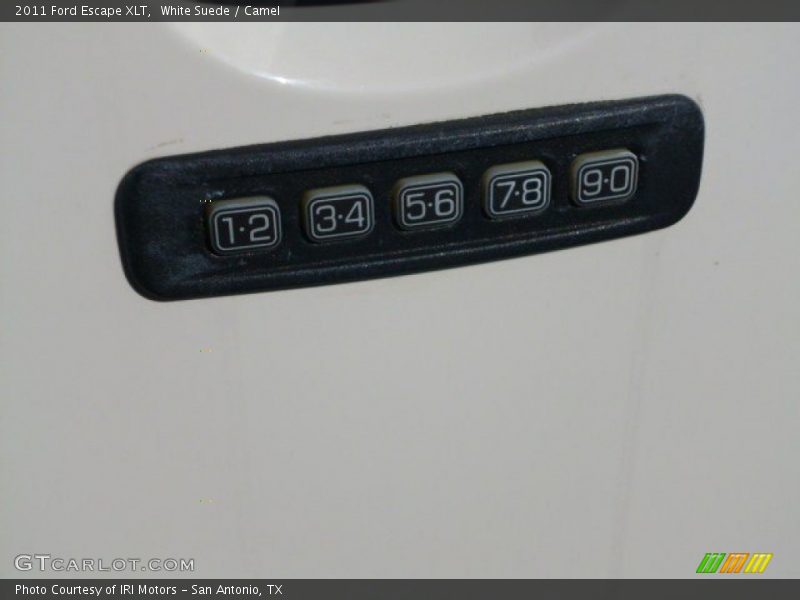 White Suede / Camel 2011 Ford Escape XLT