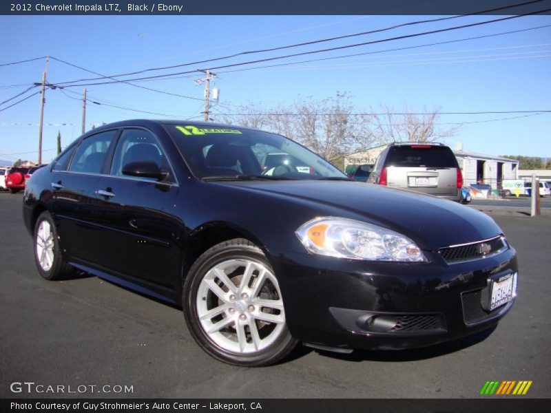 Black / Ebony 2012 Chevrolet Impala LTZ