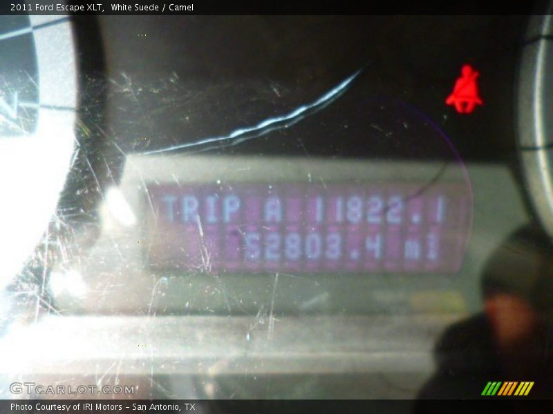 White Suede / Camel 2011 Ford Escape XLT