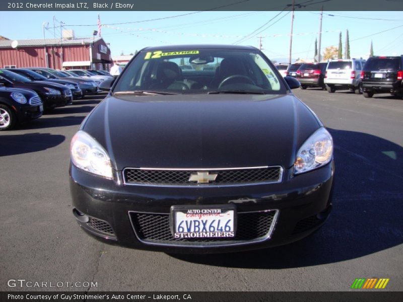 Black / Ebony 2012 Chevrolet Impala LTZ