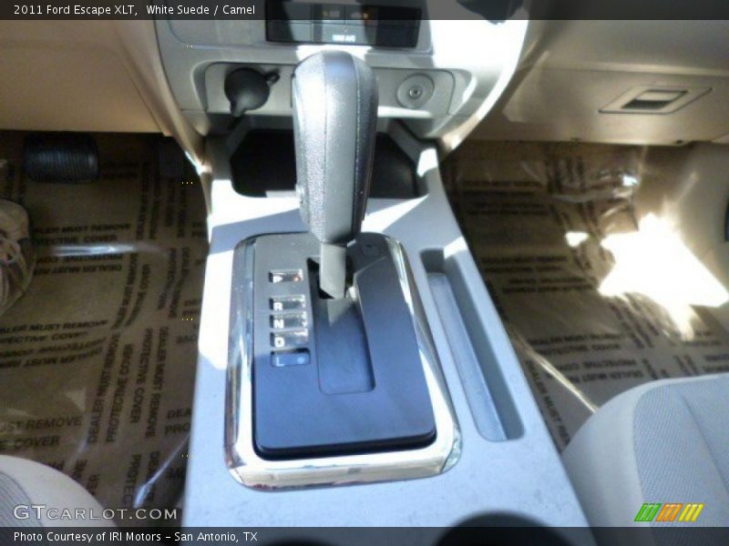 White Suede / Camel 2011 Ford Escape XLT