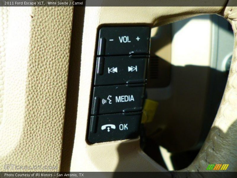 White Suede / Camel 2011 Ford Escape XLT