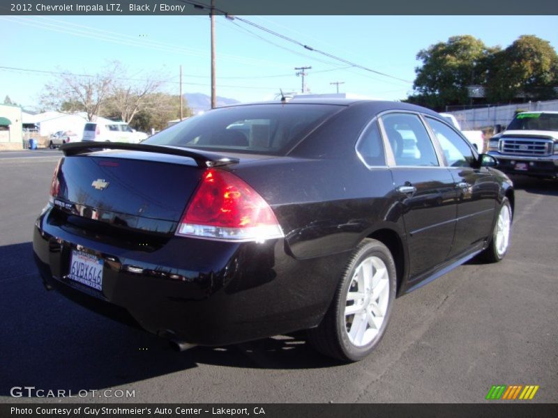 Black / Ebony 2012 Chevrolet Impala LTZ