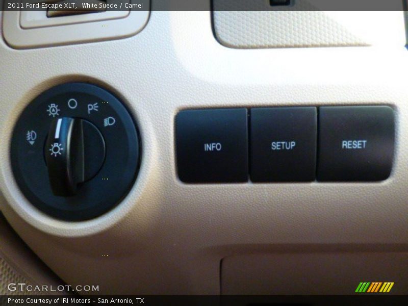 White Suede / Camel 2011 Ford Escape XLT