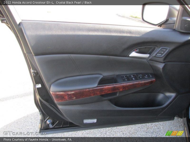 Crystal Black Pearl / Black 2012 Honda Accord Crosstour EX-L