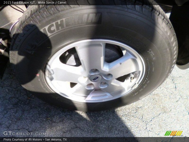 White Suede / Camel 2011 Ford Escape XLT
