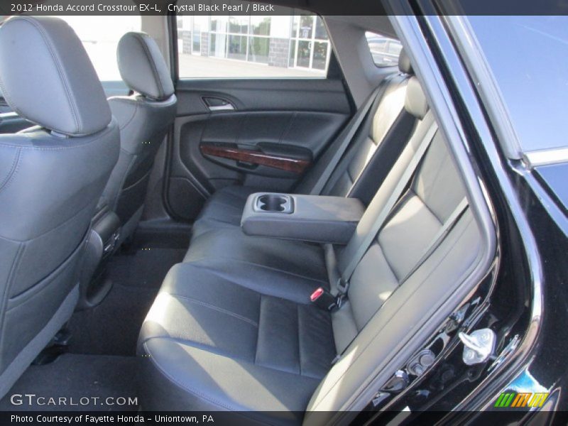 Crystal Black Pearl / Black 2012 Honda Accord Crosstour EX-L