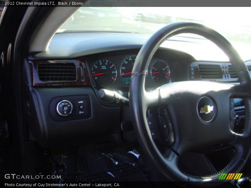 Black / Ebony 2012 Chevrolet Impala LTZ