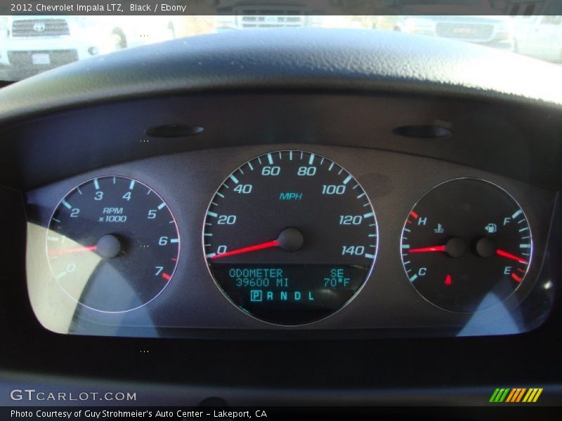 Black / Ebony 2012 Chevrolet Impala LTZ