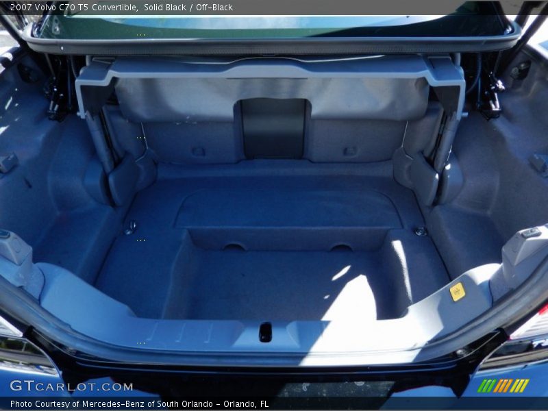 Solid Black / Off-Black 2007 Volvo C70 T5 Convertible