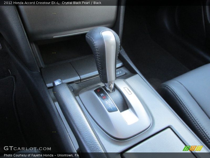 Crystal Black Pearl / Black 2012 Honda Accord Crosstour EX-L