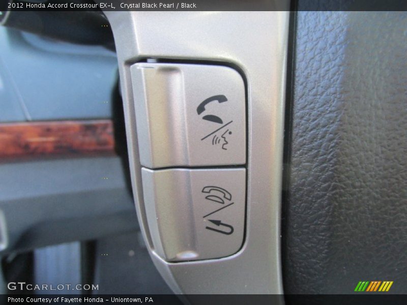 Crystal Black Pearl / Black 2012 Honda Accord Crosstour EX-L