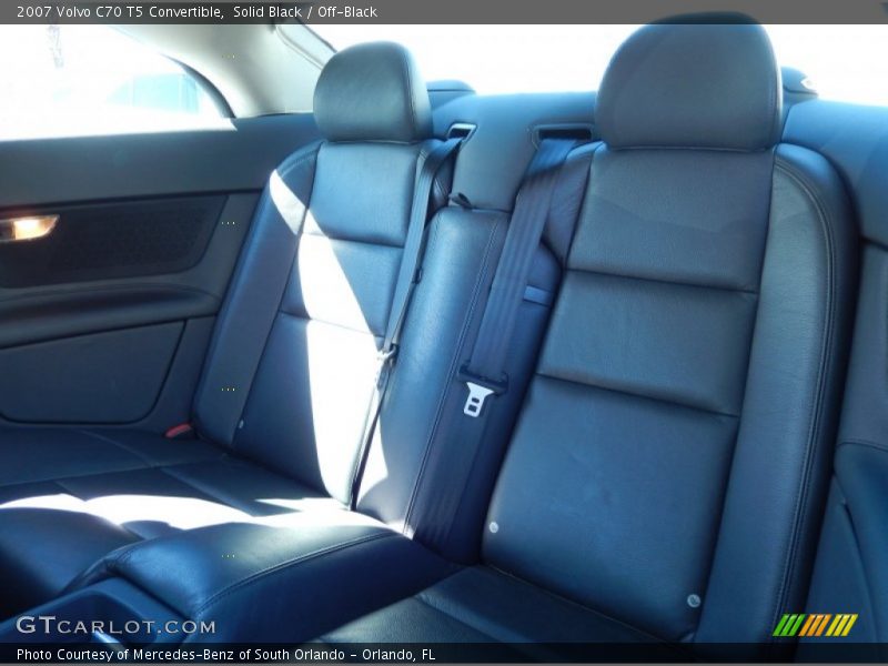 Solid Black / Off-Black 2007 Volvo C70 T5 Convertible